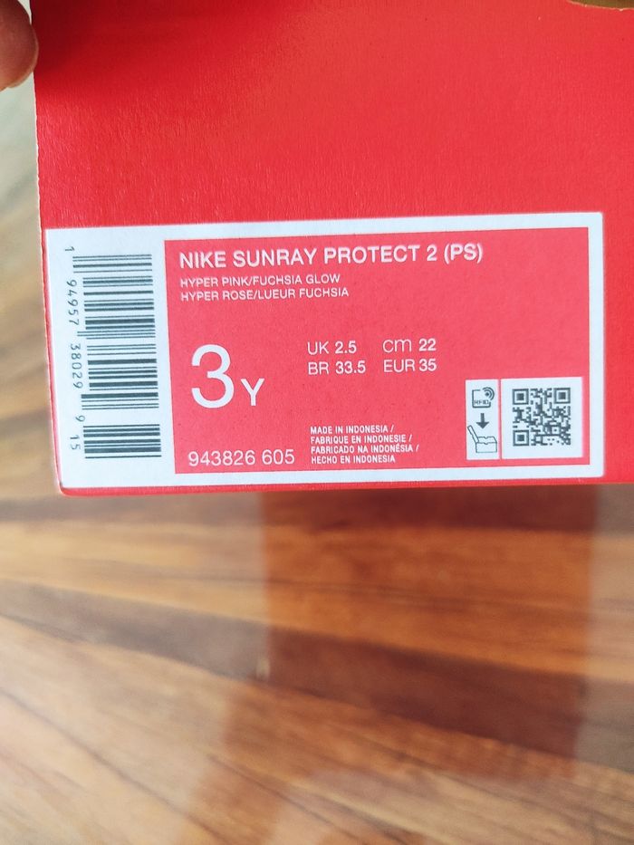 Sandales Nike sunray protect 2 T 35 - photo numéro 8