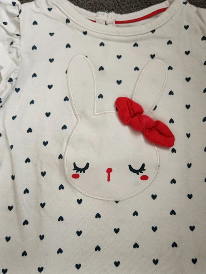 T-shirt C&A lapin - photo numéro 2
