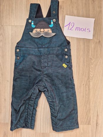 Salopette "DPAM" 12mois neuve