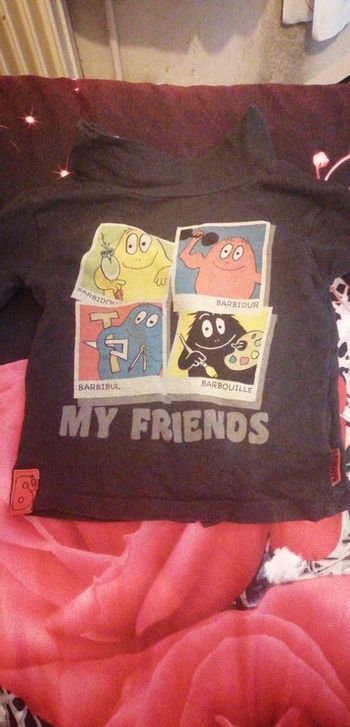 Tee shirt manche longue col haut