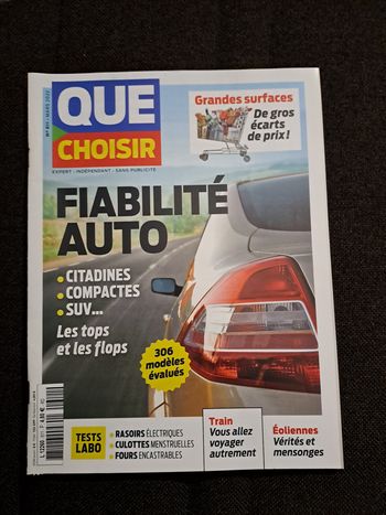 Que choisir Mars 2022