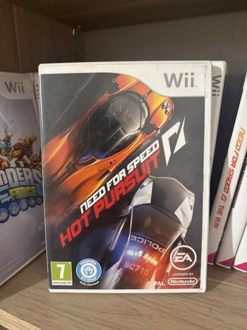 Need for speed Hot pursuit jeu Wii