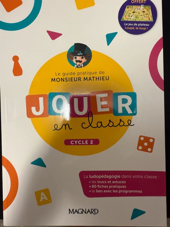 Livre jouer en classe cycle 2