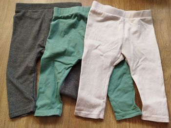 Lot 3 leggings 6 mois