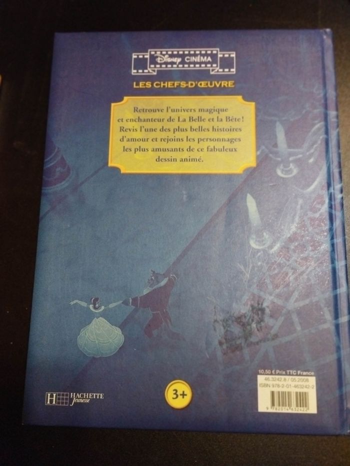 Livre Disney grand format la belle et la bête - photo numéro 5