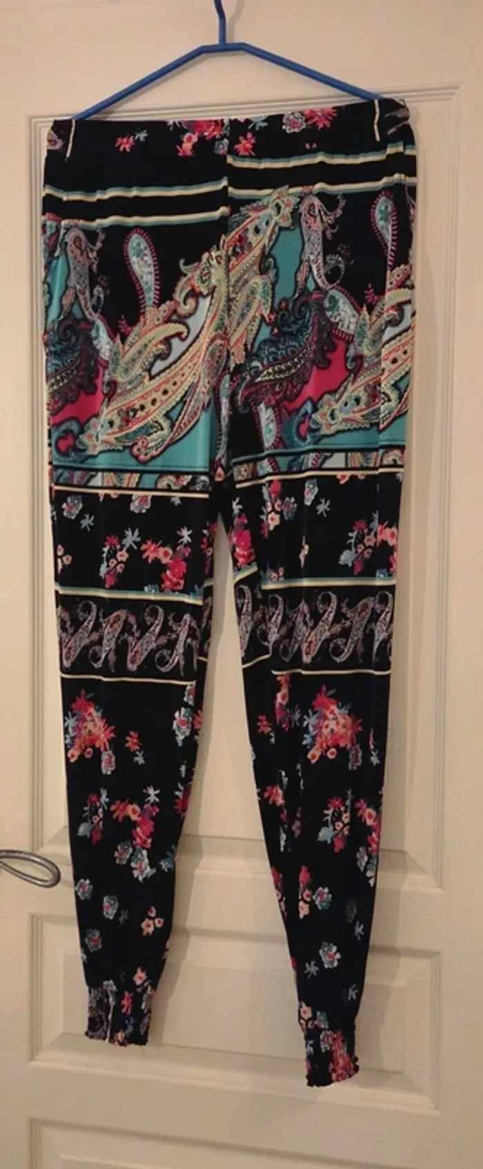 Pantalon fluide imprimé bohème / ethnique