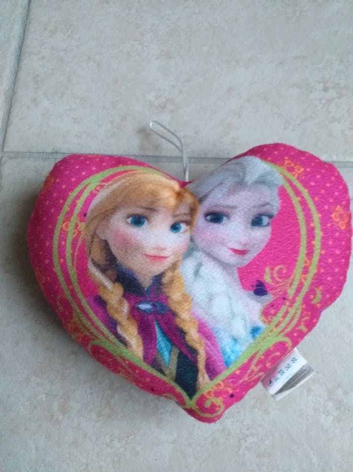 Coussin Coeur Reine des Neige