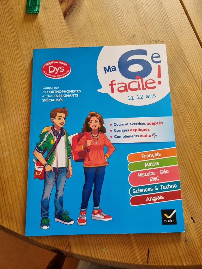 Livres Programme 6ieme - photo numéro 2