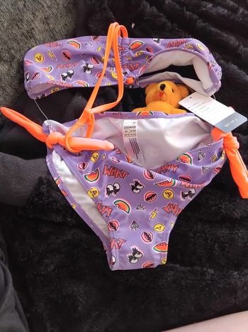 Maillot de bain 2 pièces 10/12 ans