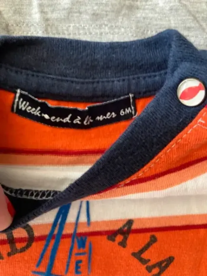 lot de vetements bébé garçons taille 6 mois marques diverses - photo numéro 14