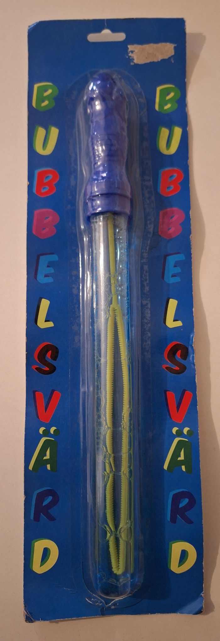 Epée pour faire des grosses bulles de savon