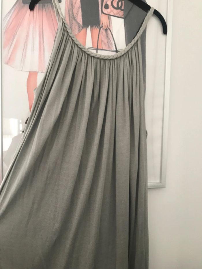 Robe fluide col tressé taille unique - photo numéro 5