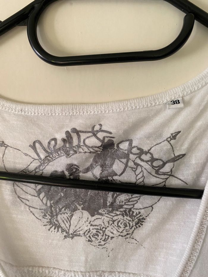 Robe Desigual marine / fleurie Taille 38 - photo numéro 5