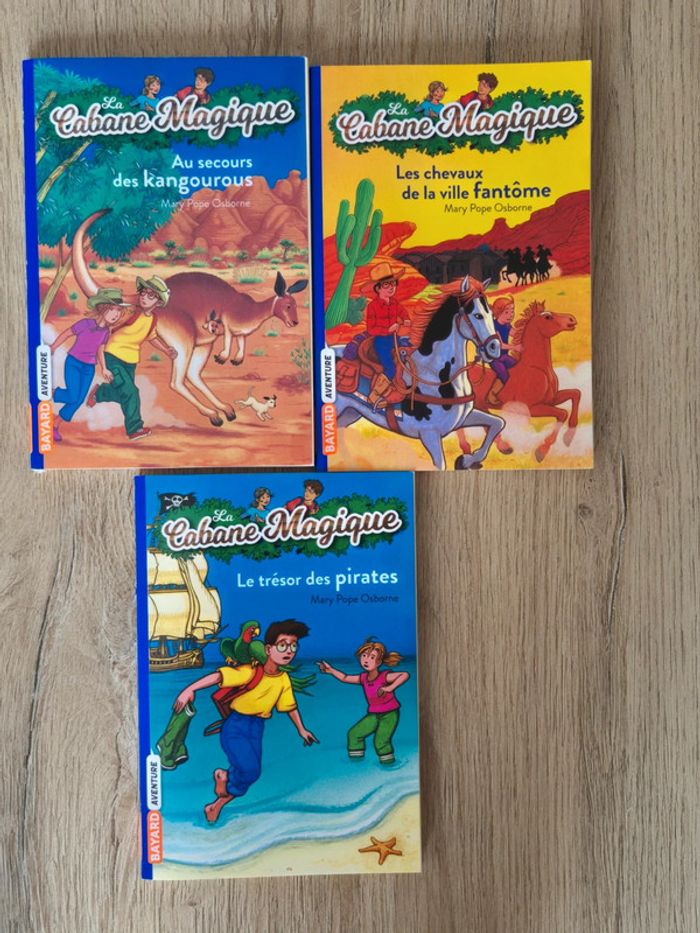 Lot de livres La cabane magique - Neuf