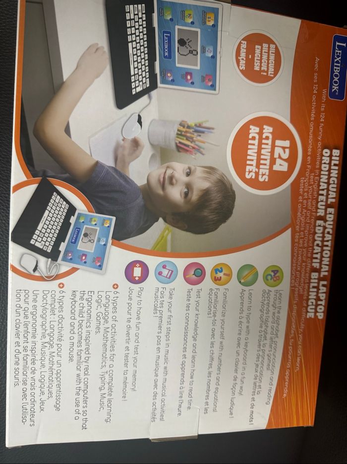 Lexibook labtop ordinateur bilingue - photo numéro 4