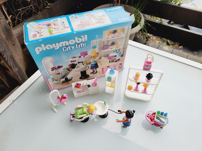 Playmobil 5487 💇‍♀️ Salon de beauté 🪮 complet avec boite - photo numéro 5