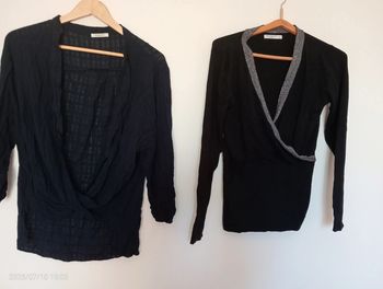 Lot de deux haut femme