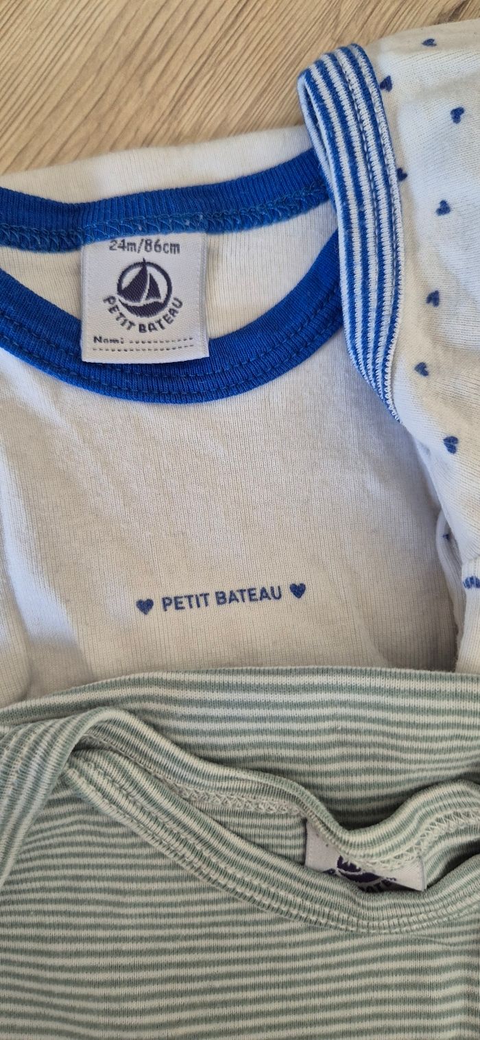 6 bodies petit bateau - photo numéro 2