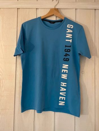 T-shirt MC bleu - Gant - 15ans