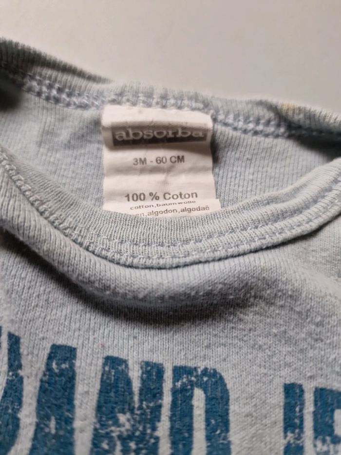 Lot tee-shirts + bodies manches longues - photo numéro 8