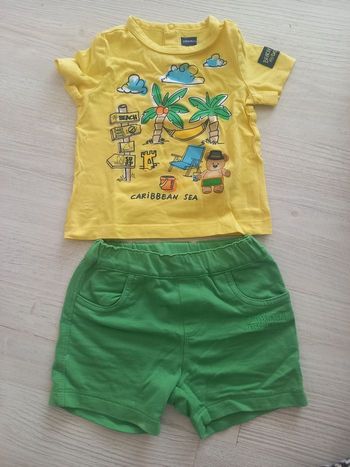 Ensemble garçon 6-9 mois