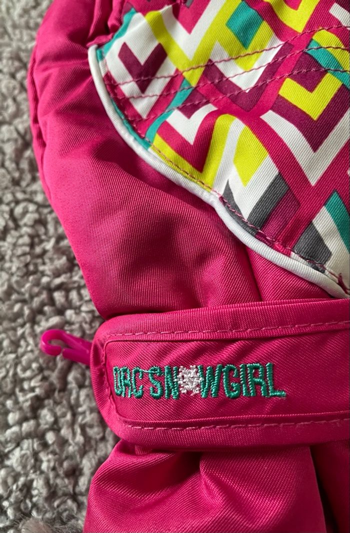 Gants de ski Orchestra imprimés avec poignets en fausse fourrure fille T3 Orchestra - photo numéro 4