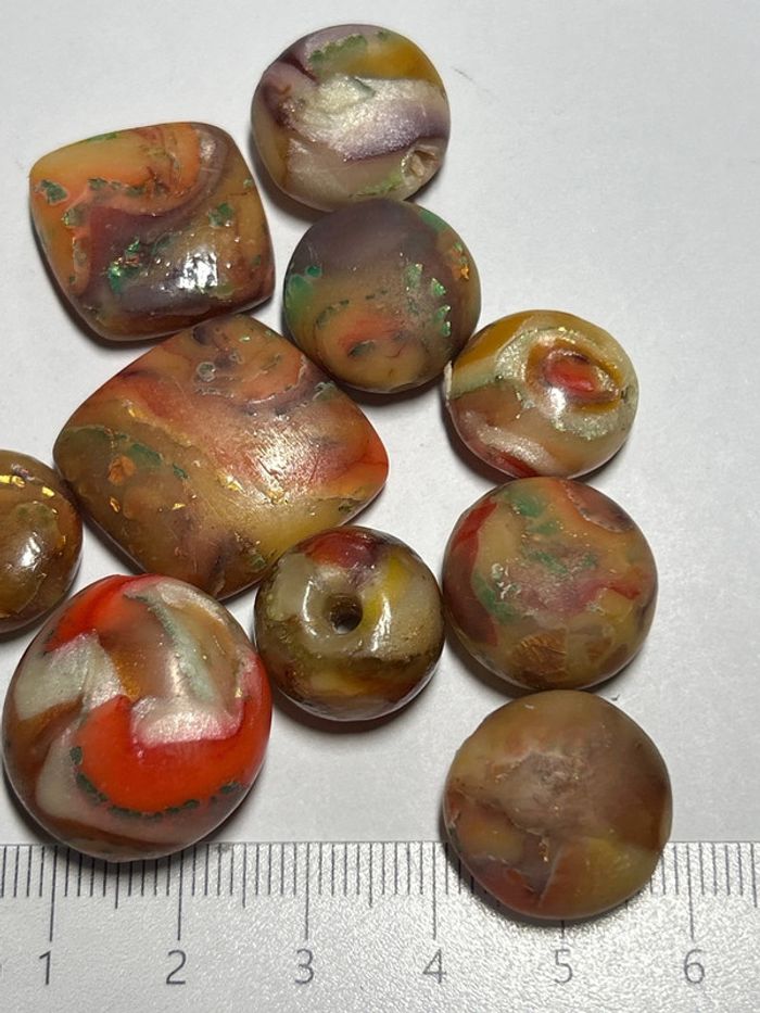 A833, Bel ensemble de perles et breloques Fimo - photo numéro 6