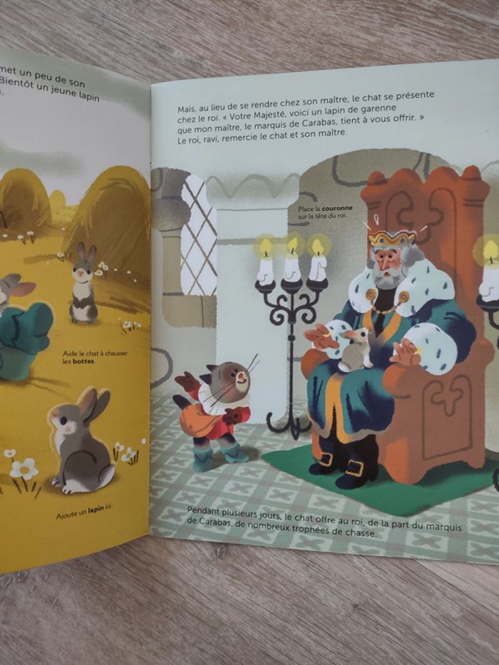 Livre Mes contes Le chat botté - photo numéro 2