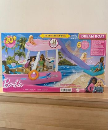 « dream boat » bâteau de rêve toboggan barbie neuf