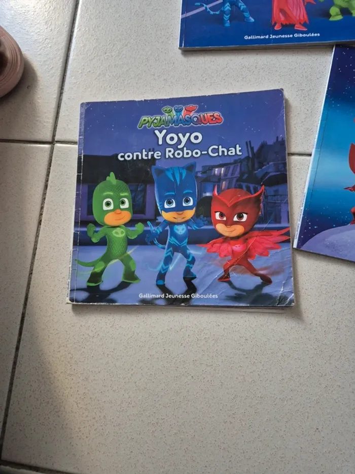 Lot de 3 livres souples pyjamasques - photo numéro 2