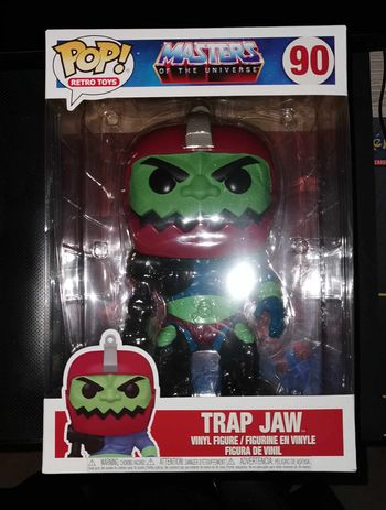Figurine Funko Pop Deluxe 10″ Super Sized / Trap Jaw N°90 / Masters Of The Universe