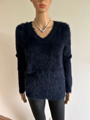 Pull bleu marine tout doux Morgan taille S jamais porté