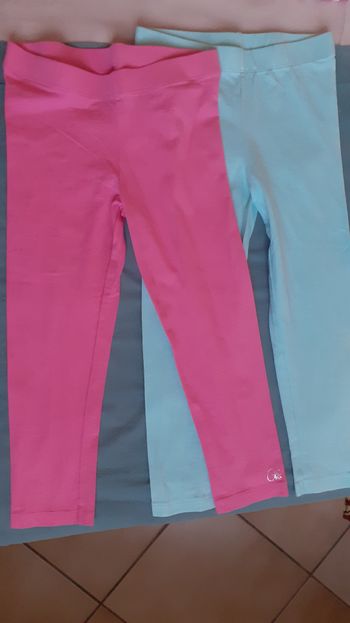 Lot de 2 leggings fille 8 ans
