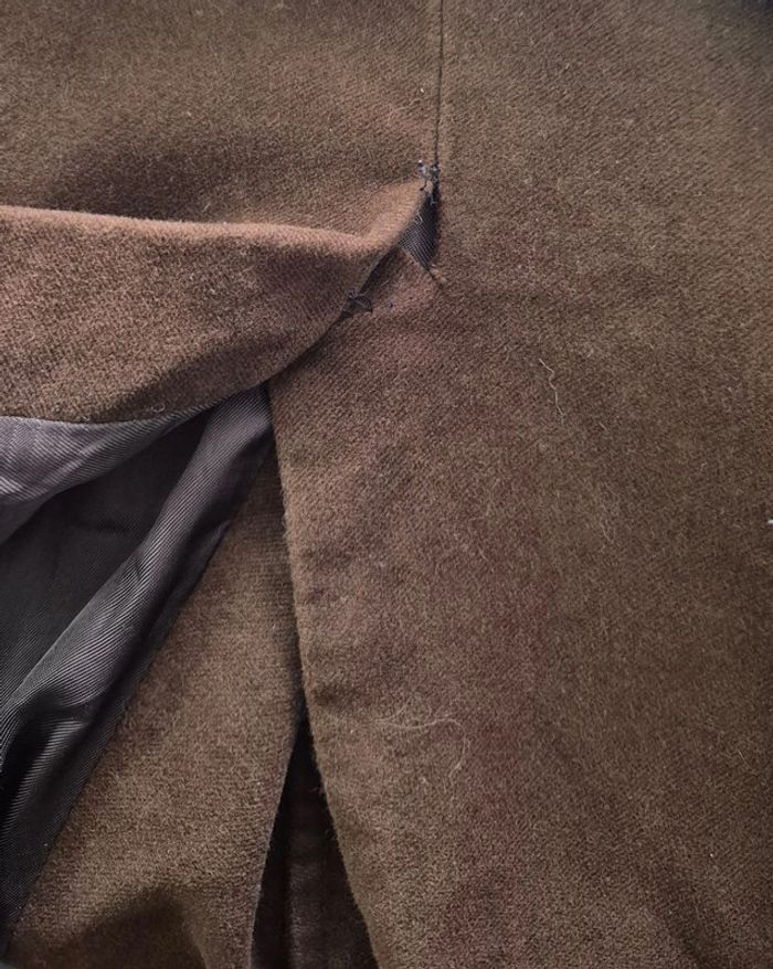 Blazer marron fonce vintage - photo numéro 10