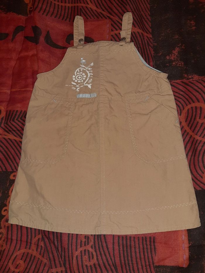 Robe beige 12mois