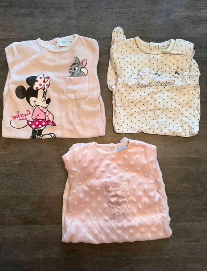 Lot de pyjama fille 6 moi - photo numéro 2