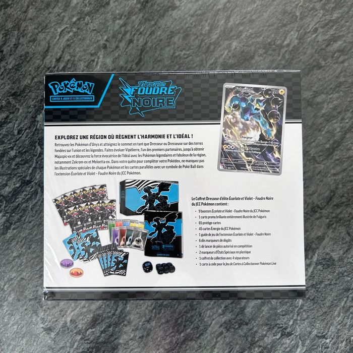 ETB 10.5 Foudre Noir - Pokémon - photo numéro 2