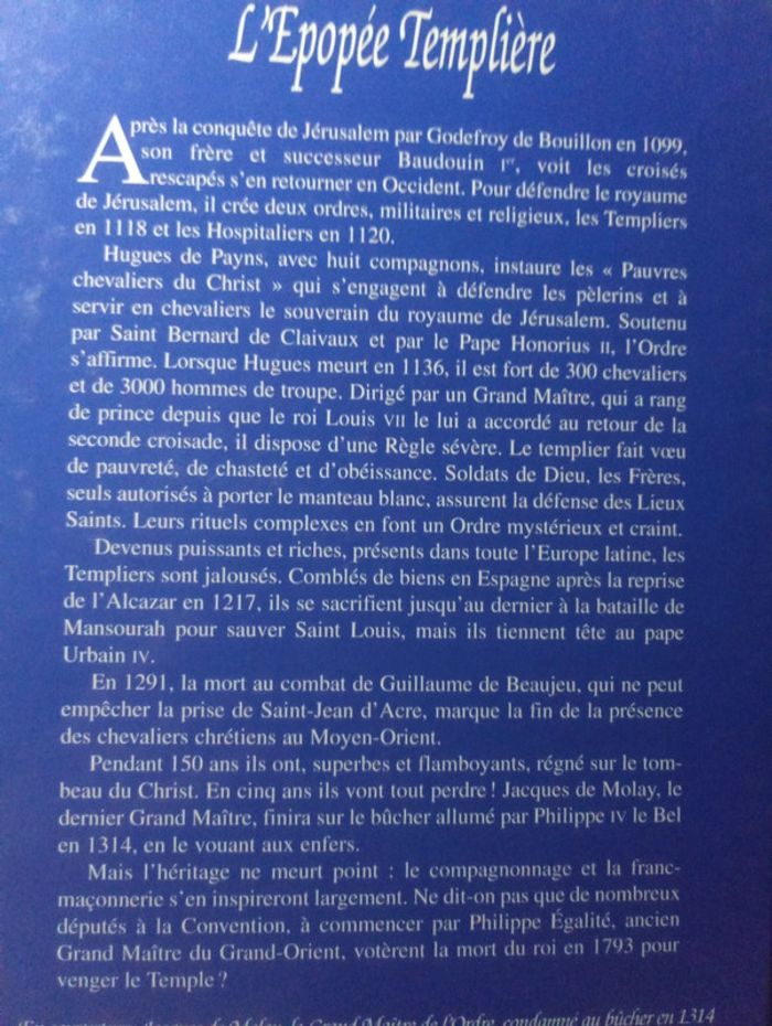 Pierre Ripert - L'épopée Templière - photo numéro 3