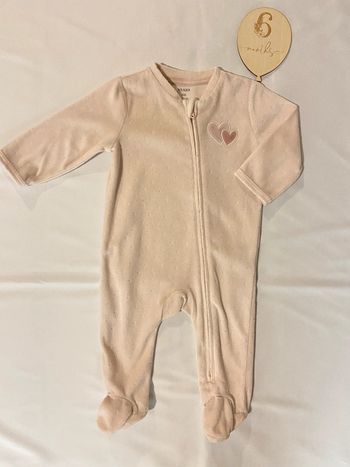 Pyjama fille velours - 6 mois
