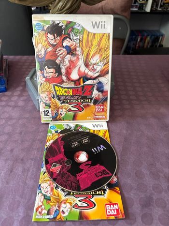 Jeu de wii dragonball Z 3