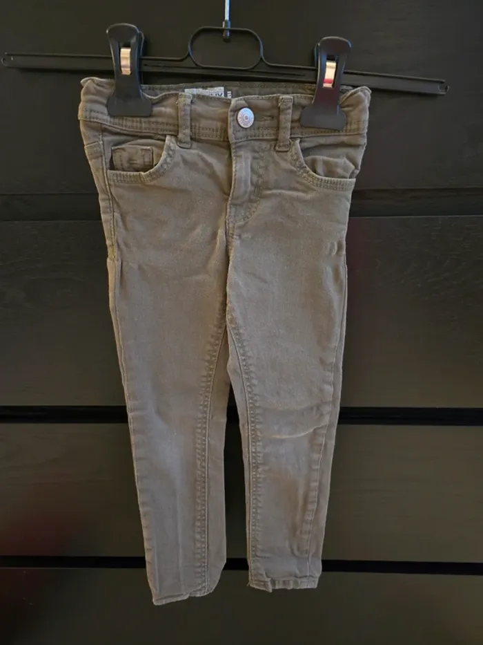 jeans skinny kaki Kiabi