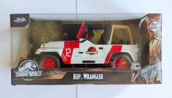 JURASSIC PARK - Jeep Wrangler - Voiture Collection - Jada Toys - 1:24