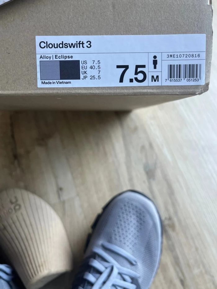 On Running Cloudswift 3 40,5 - photo numéro 6
