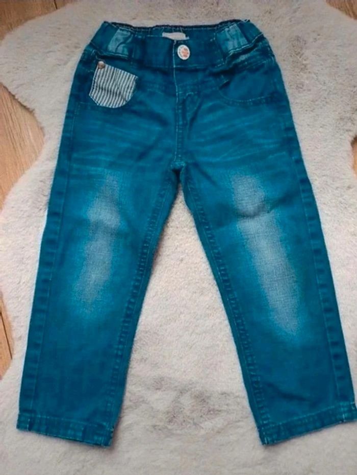 👖 Jean fin bleu Grain de blé 3 ans 👖