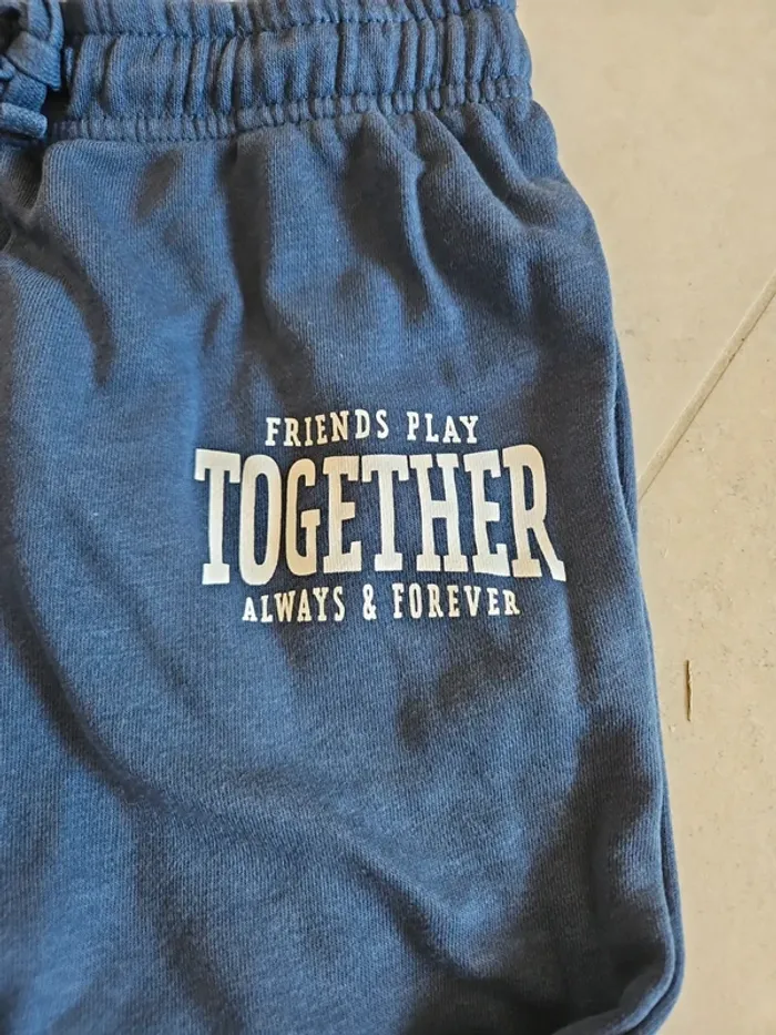 Jogging bleu 6/7 ans H&M - photo numéro 3