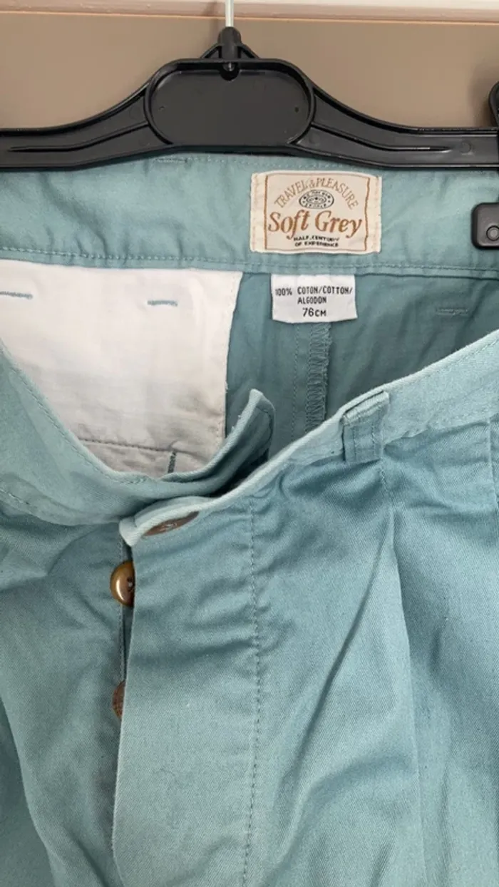 short homme bleu taille 76 cm/M Soft Grey - photo numéro 3