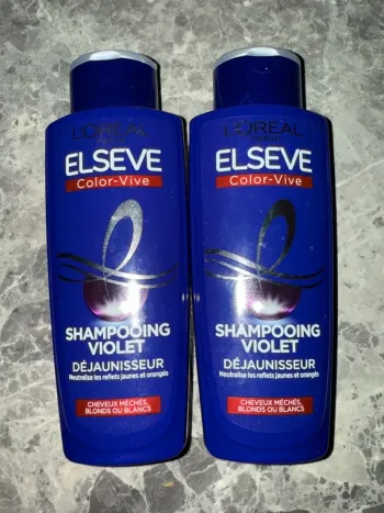 L’Oréal Elseve 2 Shampooings violet dejaunisseur