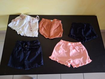 Shorts filles 9 mois 