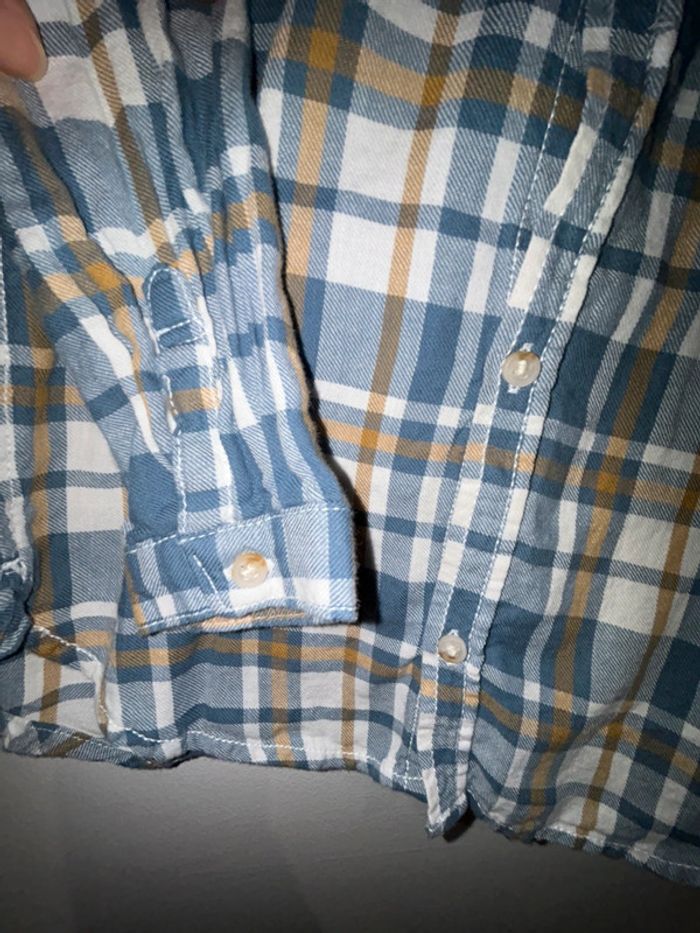 Chemise à carreaux Kiabi - photo numéro 3