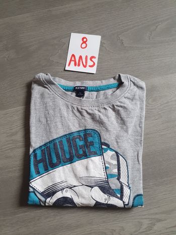 Maillot t-shirt 8ans garçon